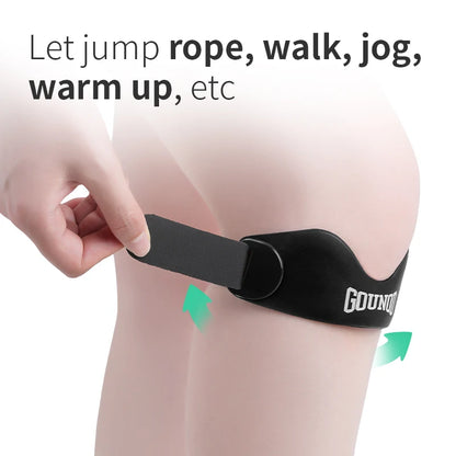 Patella Kniebandage - Effektive Entlastung bei Sport & Alltag / Verstellbar & bequem