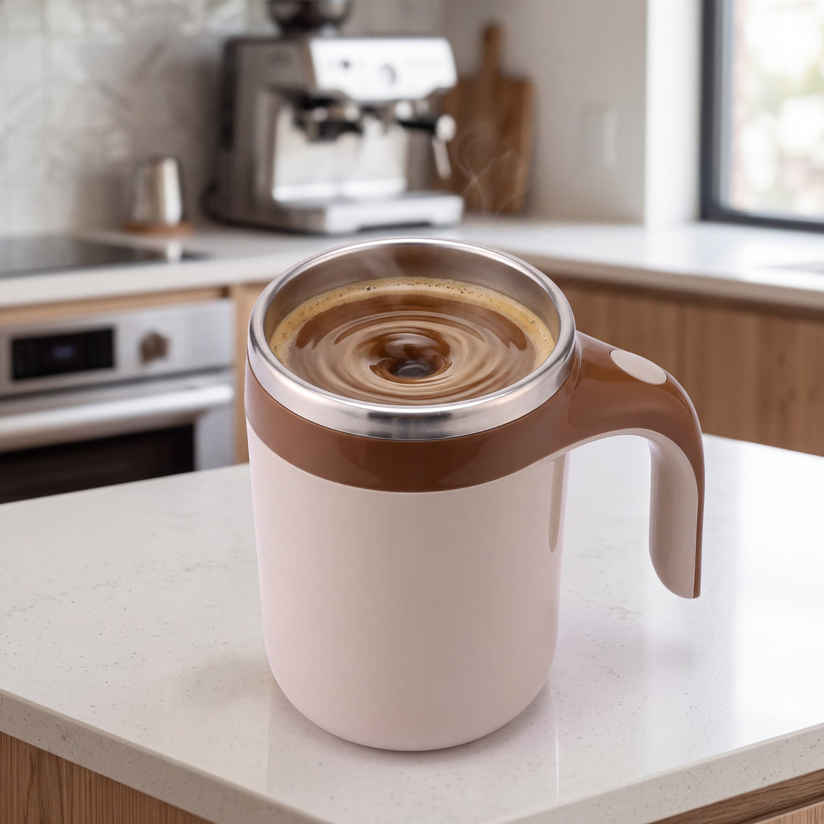 ThermoMix™ – Automatischer Warmhalte- & Rührbecher